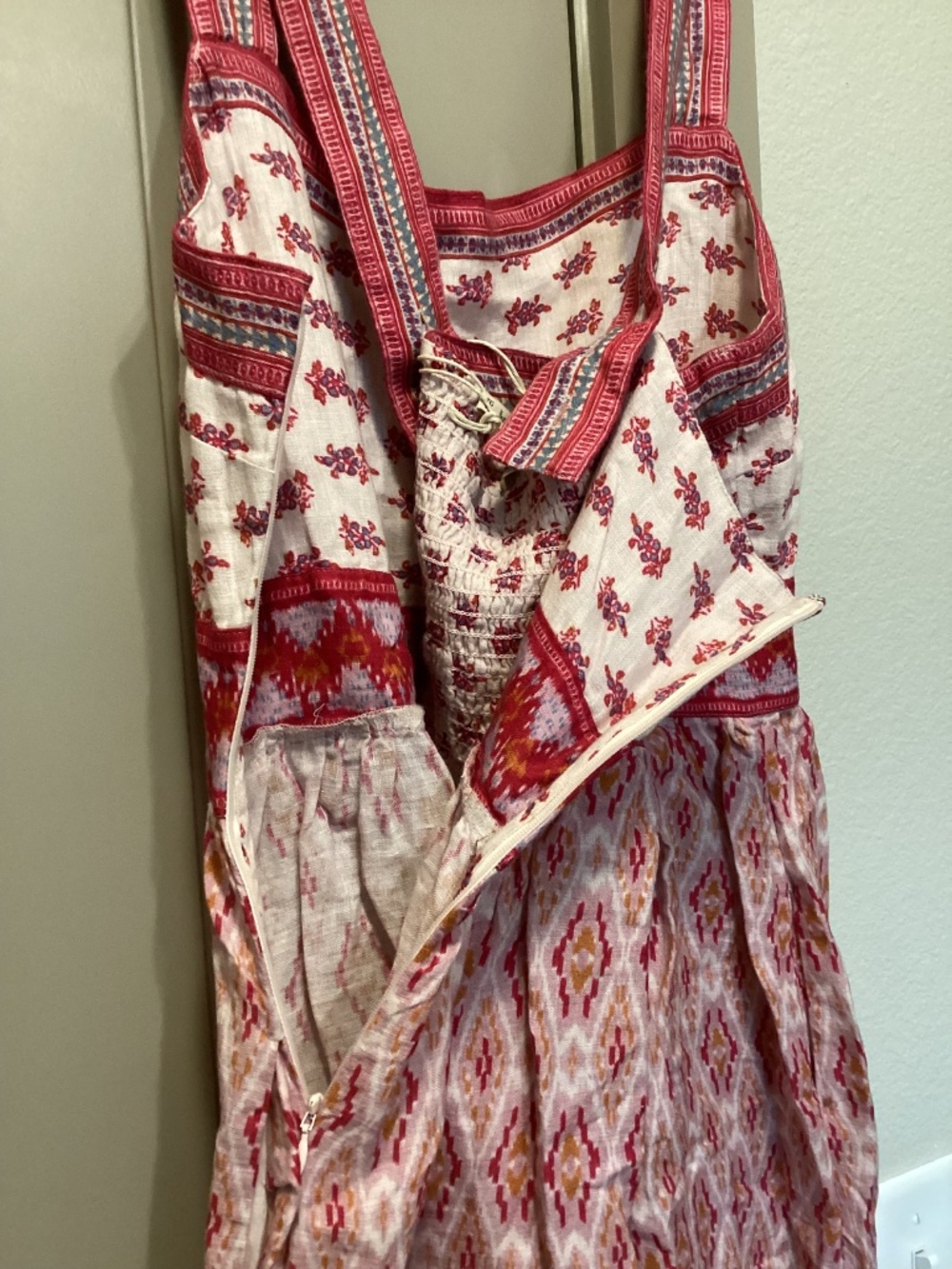 Faherty Gracie Linen Maxi Dress, size XL - Picture 11 of 16